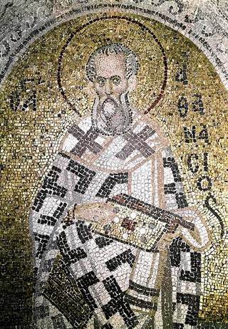 Portrait of Athanasius of Alexandria