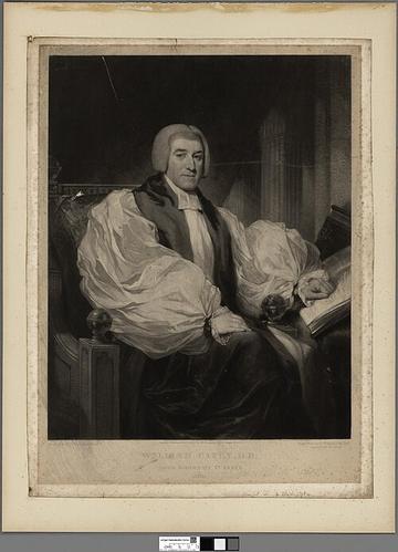 Portrait of William Carey